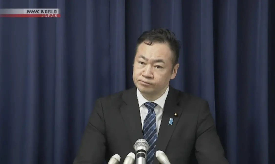 ▲日本法务大臣铃木馨祐