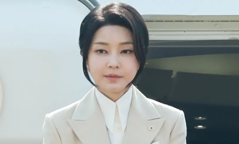 △韩国前总统尹锡悦夫人金建希（资料图）