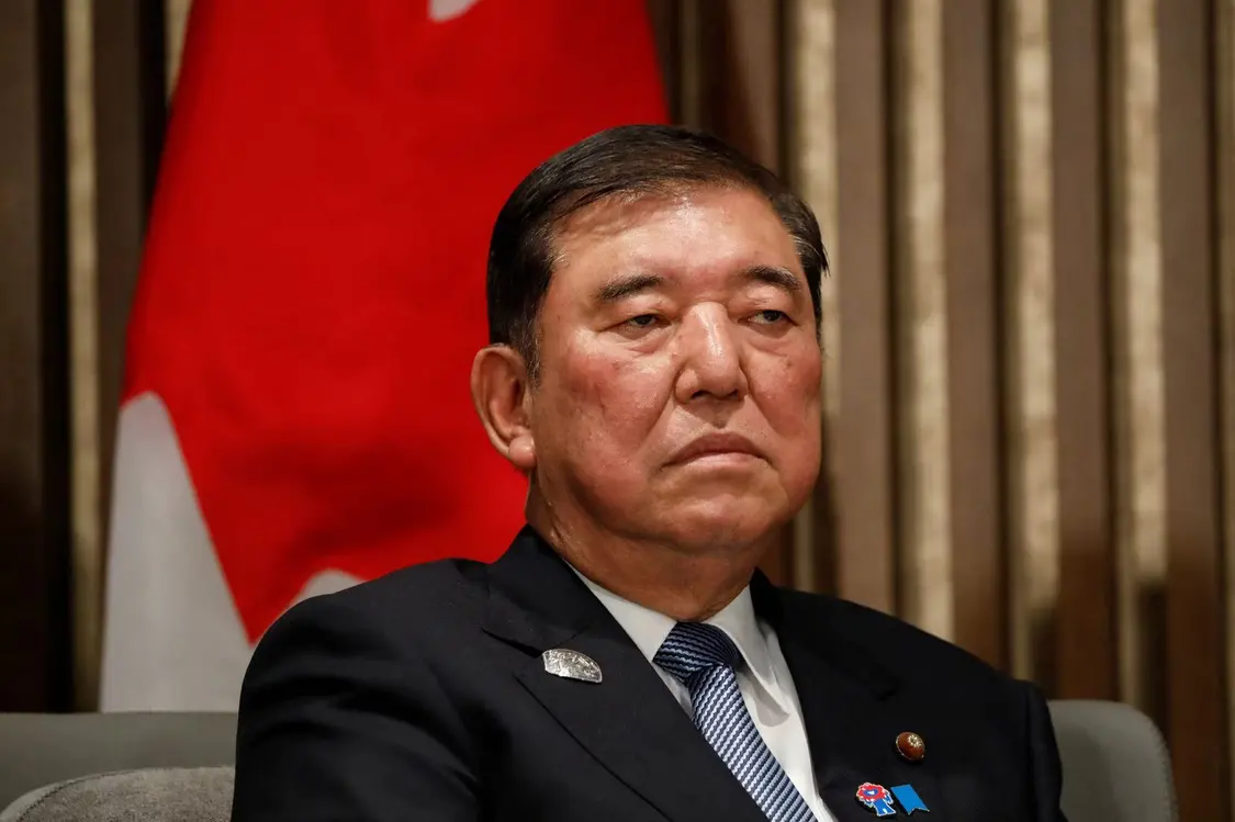 日本首相石破茂 資料圖片