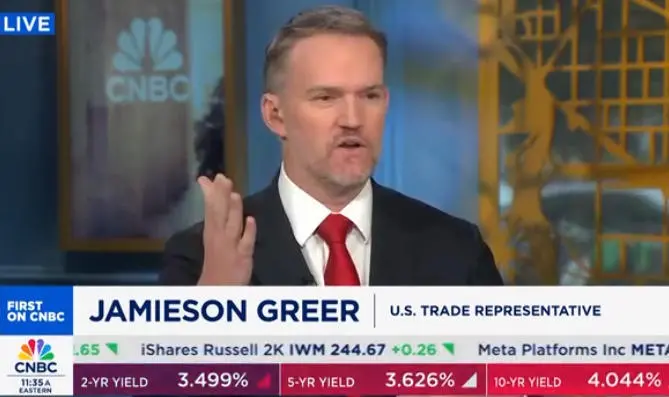 格里爾接受CNBC采訪